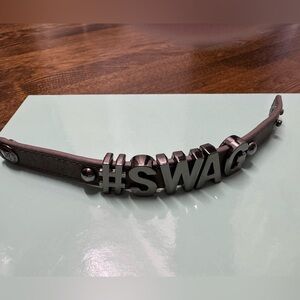 BCBG Leather Bracelet - #Swag